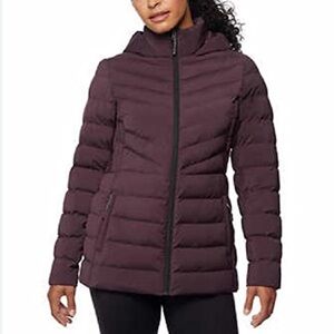 32 Degrees Heat Women's Hooded 4-Way Stretch Jacket | M
